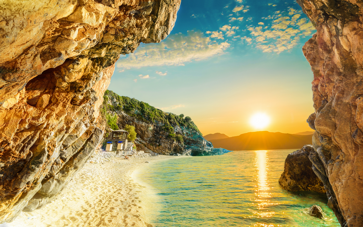 Strand von Mylopotamos