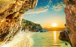 Strand von Mylopotamos