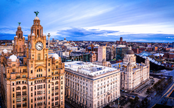 Royal Liver Building in Liverpool
