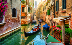 Kanal in Venedig