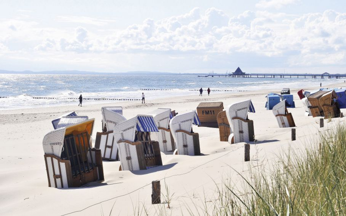 Strandkörbe in Heringsdorf
