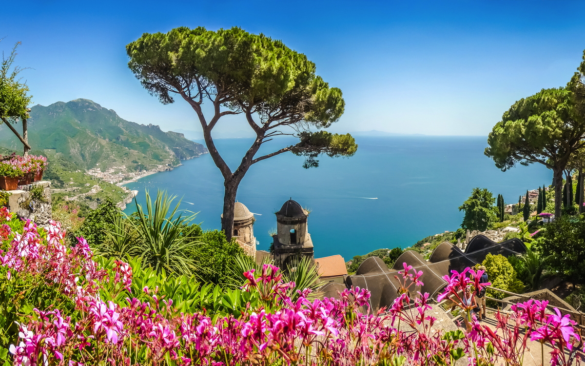 Positano an der Amalfiküste