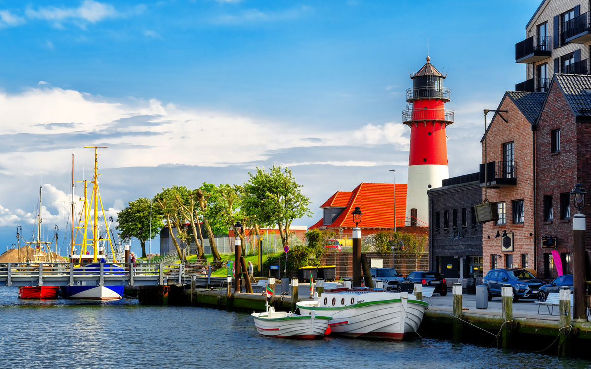 alter Hafen auf Büsum