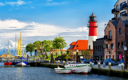 alter Hafen auf Büsum
