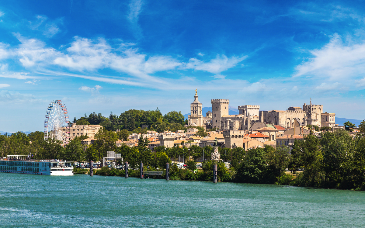 Avignon in der Provence, Frankreich