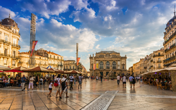 Place de la Comédie in Montpellier