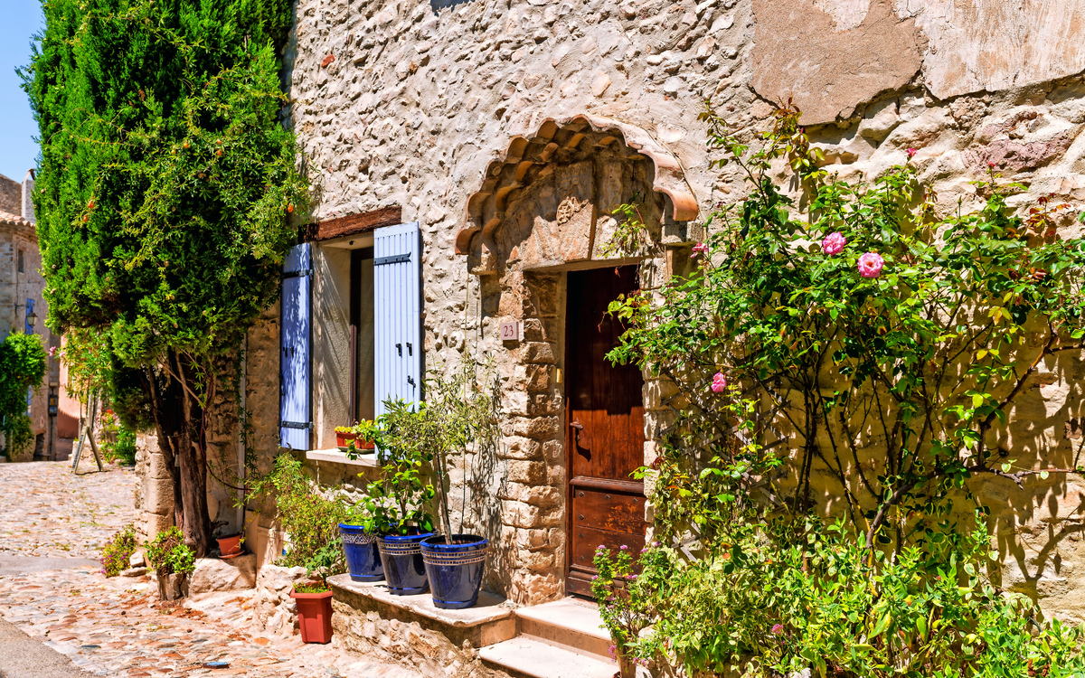 Stadt in der Provence