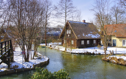 Spreewald im Winter