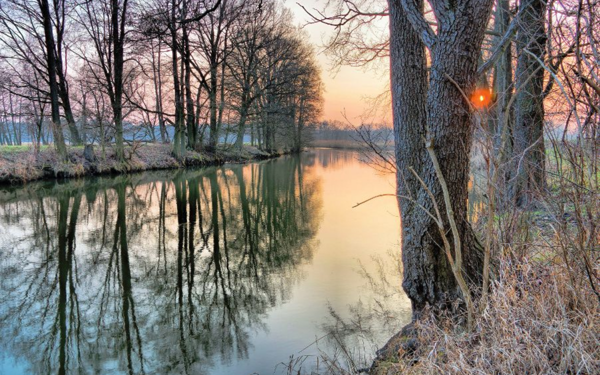 Spree im Winter 
