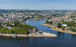Das Deutsche Eck in Koblenz