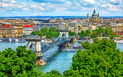Kettenbrücke in Budapest
