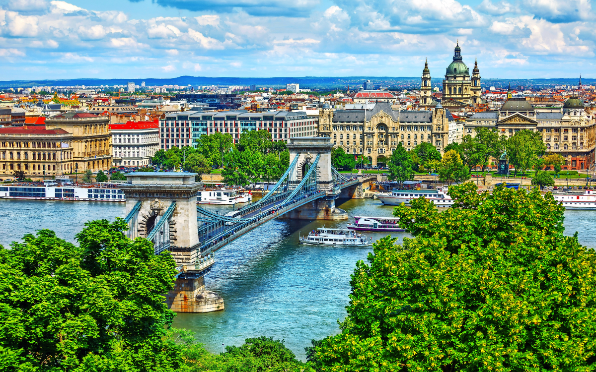 Kettenbrücke in Budapest