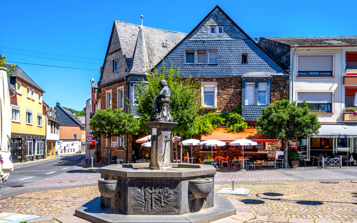 Marktplatz von Treis-Karden an der Mosel