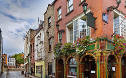 Temple Bar Viertel in Dublin
