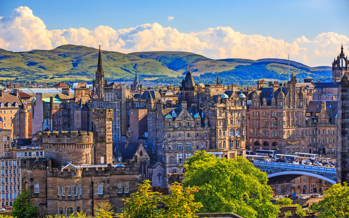 Stadtansicht Edinburgh