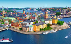 Panorama von Stockholm,Schweden