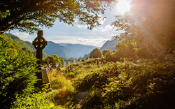 keltisches Kreuz in Glendalough
