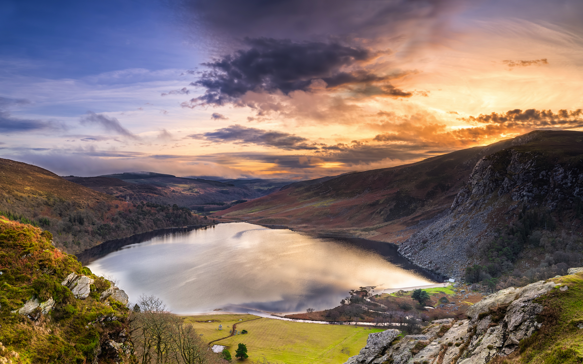 Loch Tay in den schottischen Highlands