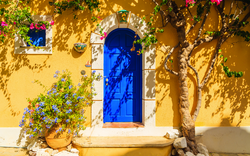 Assos auf der griechischen Insel Kefalonia