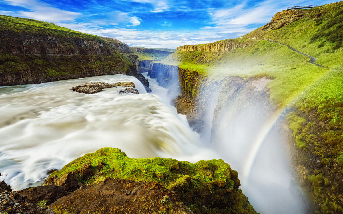 Gullfoss Wasserfall