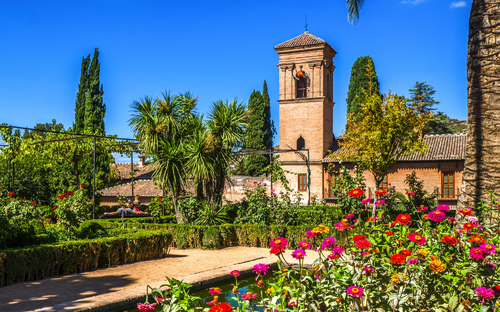Alhambra in Granada, Spanien
