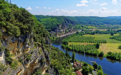 Landschaft Dordogne