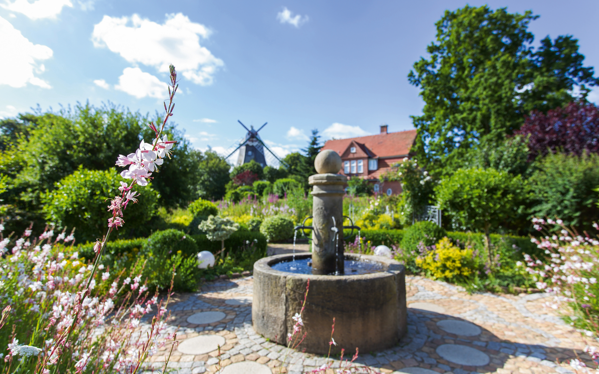 Park an der Mühle in Wyk auf Föhr