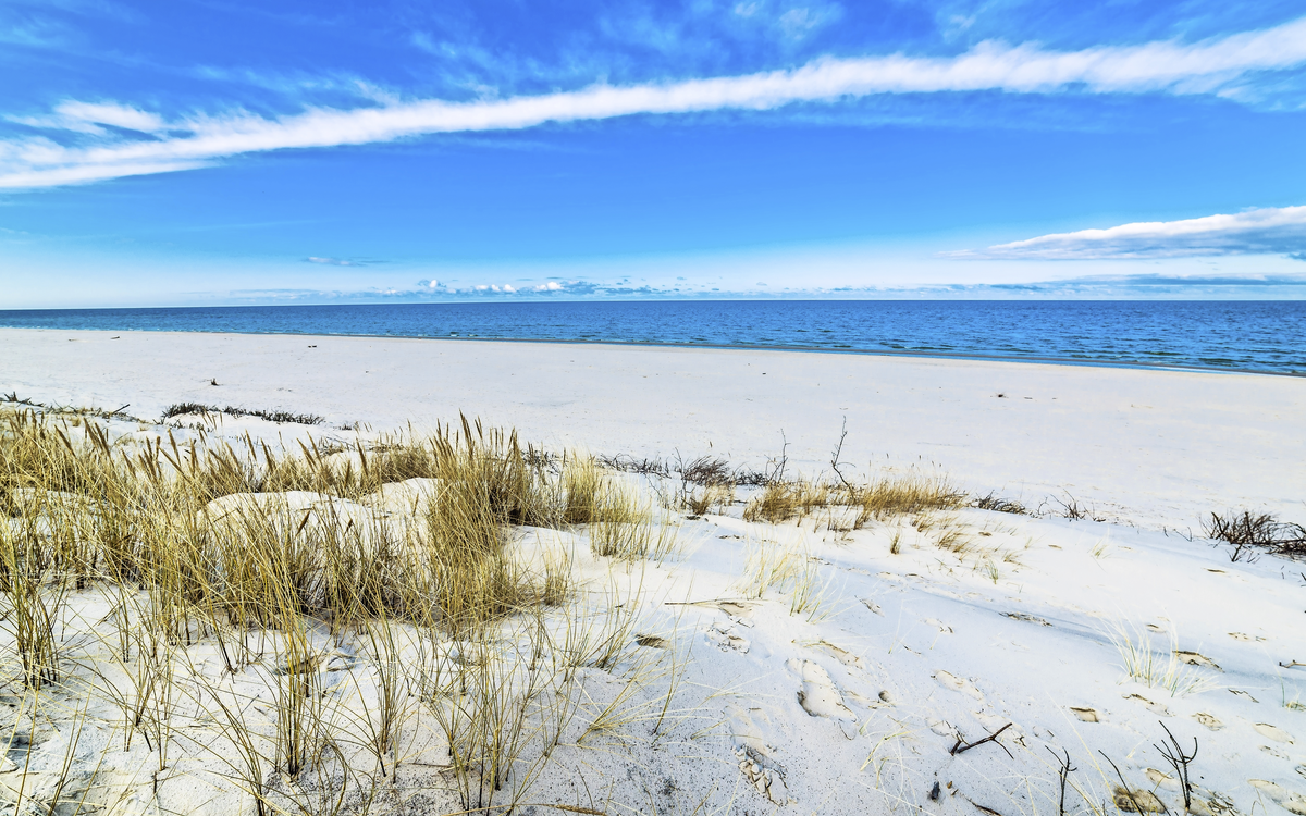 Slowinzischer Nationalpark an der polnischen Ostsee