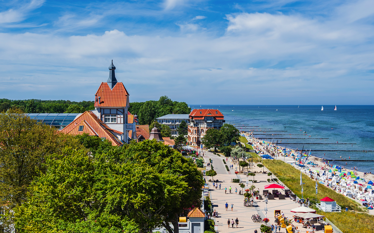 Kühlungsborn an der Ostsee, Deutschland