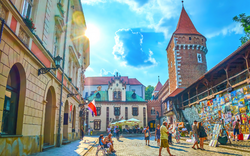 Kunstmarkt in Krakau 