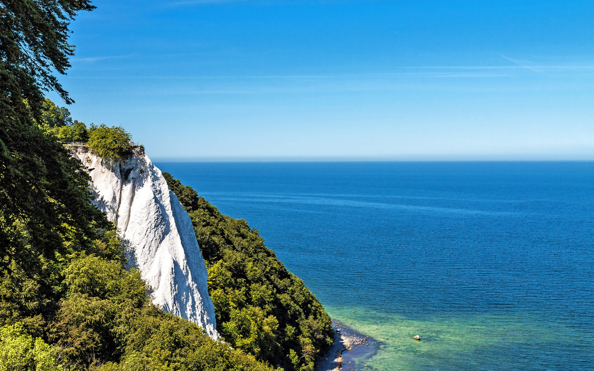 Ostseeküste auf der Insel Rügen
