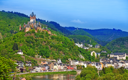 Cochem in Rheinland-Pfalz, Deutschland