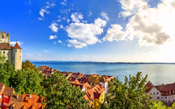 Meersburg, Bodensee, Panorama