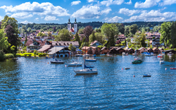 Tutzing am Starnberger See in Deutschland