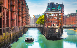 Hamburg Speicherstadt, Deutschland