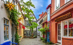 der Schnoor in Bremen