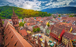 Blick über Freiburg