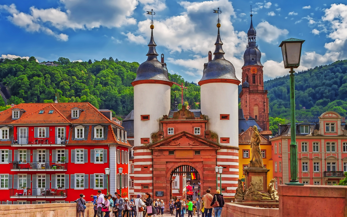 Brücken-Tor in Heidelberg