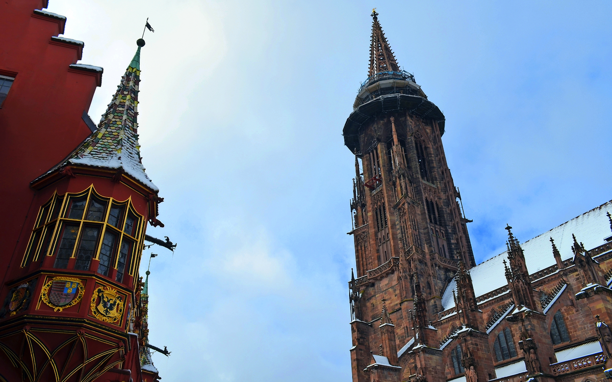 Historisches Kaufhaus und Freiburger Münster