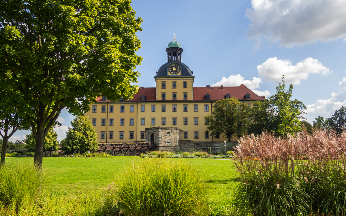 Schloss Moritzburg in Zeitz, Deutschland