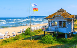Ostseebad Göhren auf der Insel Rügen, Deutschland