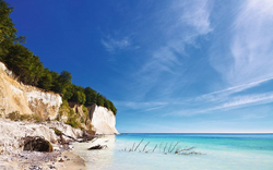 Die Ostseeküste auf Rügen.