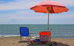 Rimini in der Emilia-Romagna, Italien