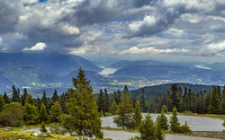 Blick von der Villacher Alpenstraße