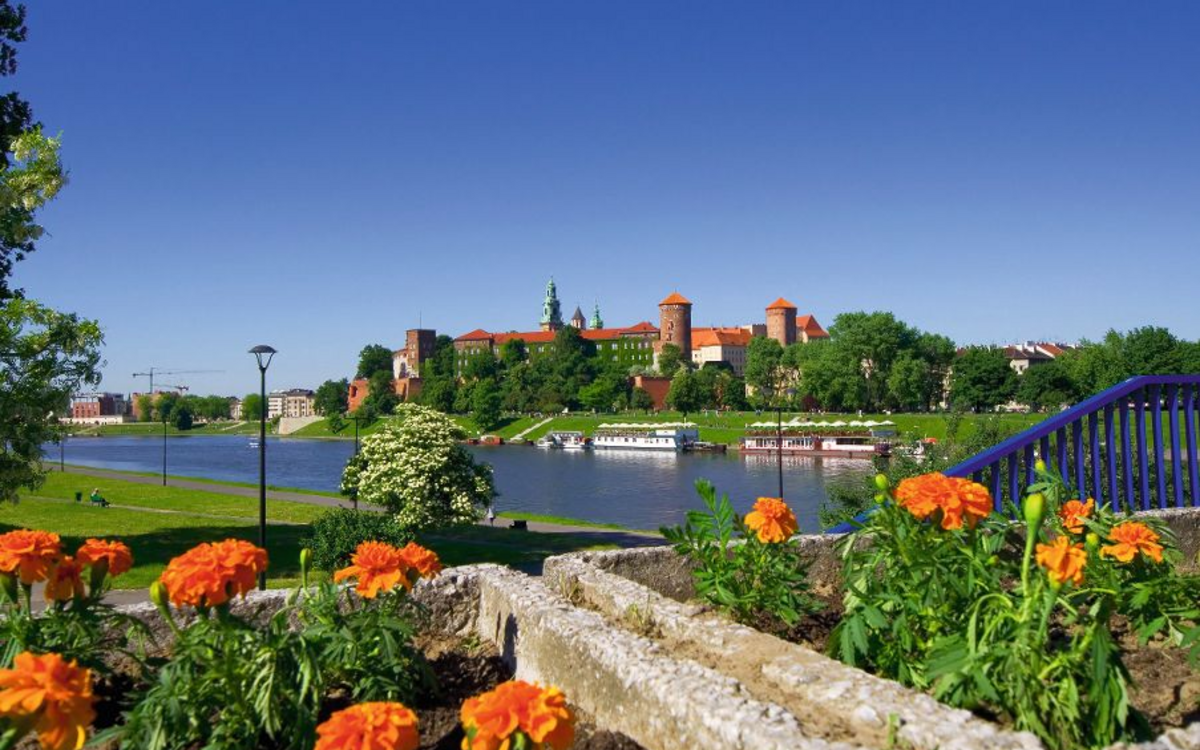 Wawel-Hügel in Krakau