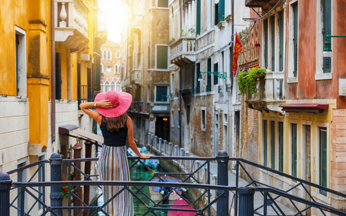 Brücke in Venedig