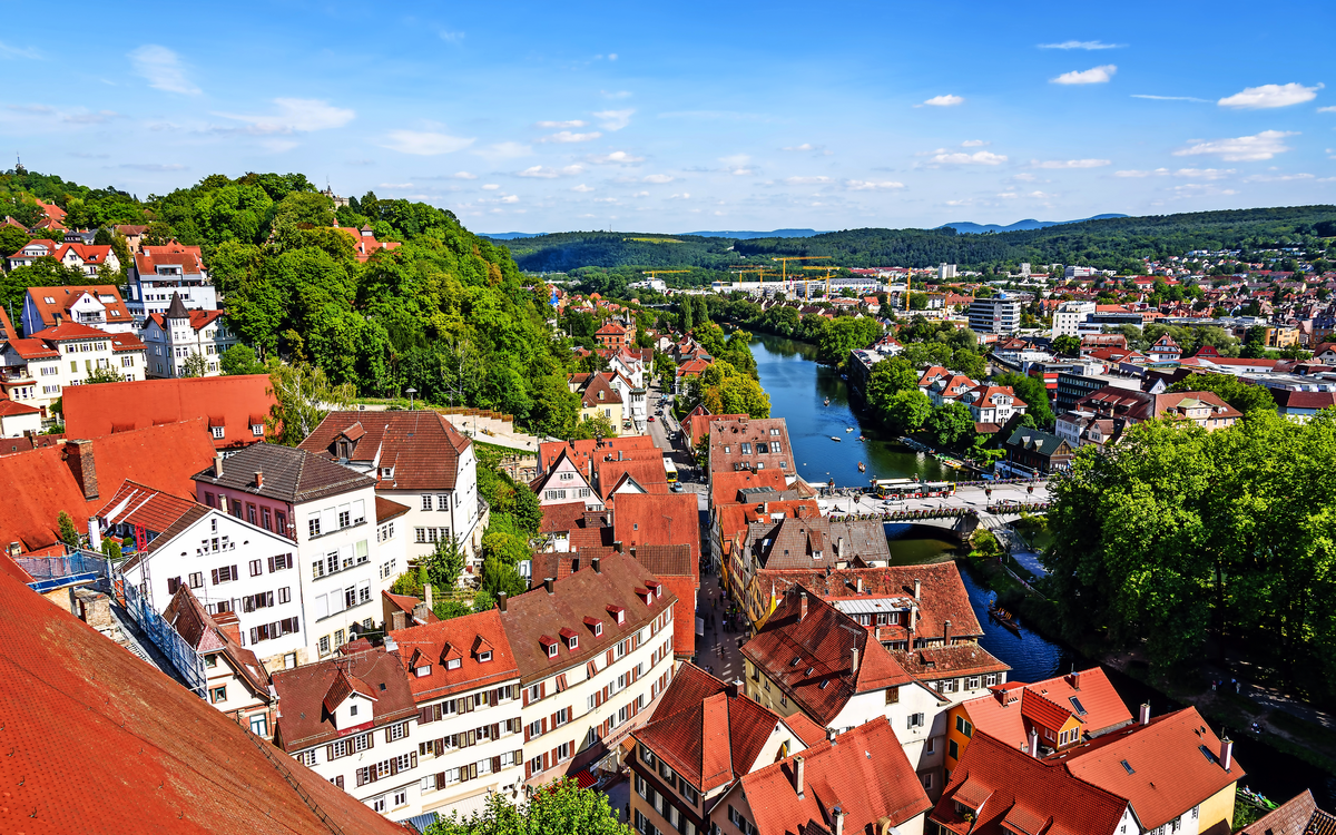 Tübingen in Baden Württemberg 