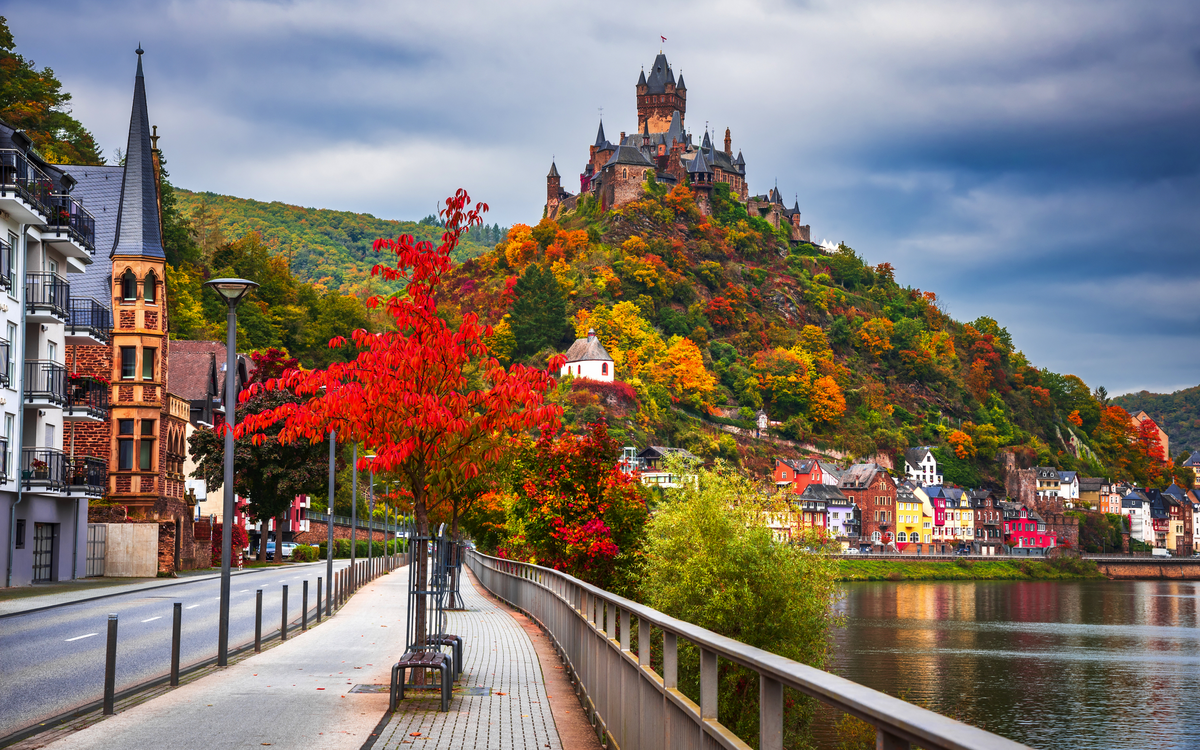 Reichsburg über Cochem an der Mosel