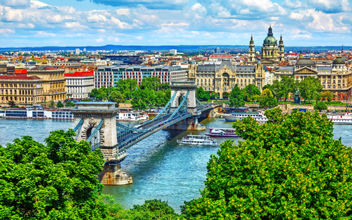 Kettenbrücke in Budapest