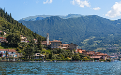 Peschiera Maraglio - ein Dorf der Gemeinde Monte Isola auf der Insel Monte Isola im Iseosee